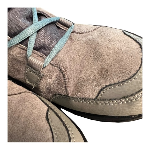 Columbia Women’s Winter Boots Size 9.5 Faux Fur Grey & Blue - Picture 3 of 10